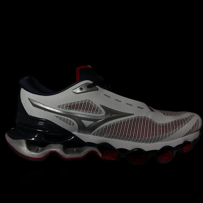Mizuno Prophecy 15 - Branco/Prata/Vermelho