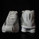 Nike Shox R4 - Branco/Prata