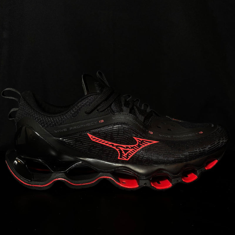 Mizuno Prophecy 13 - Preto/Vermelho