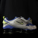 Nike Shox 12 Molas - Branco/Azul/Verde