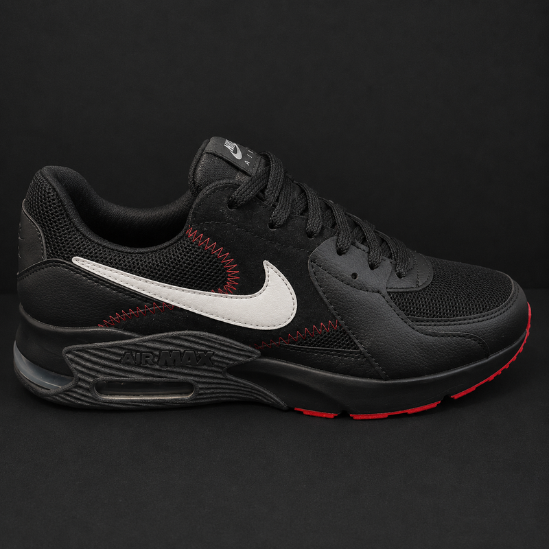 Air Max Excee Preto e Vermelho