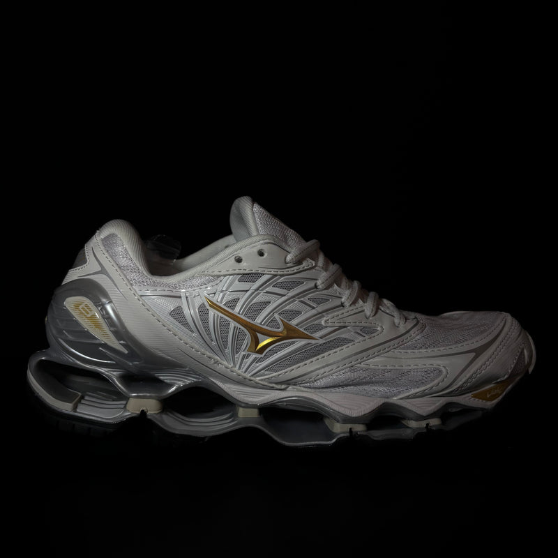 Mizuno Prophecy 8 - Branco/Dourado